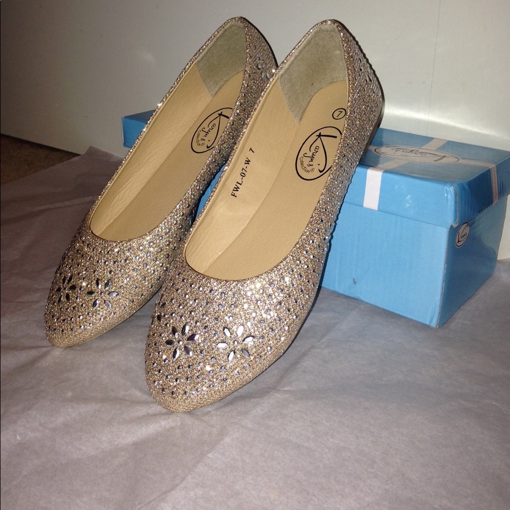 Champagne sparkling flats